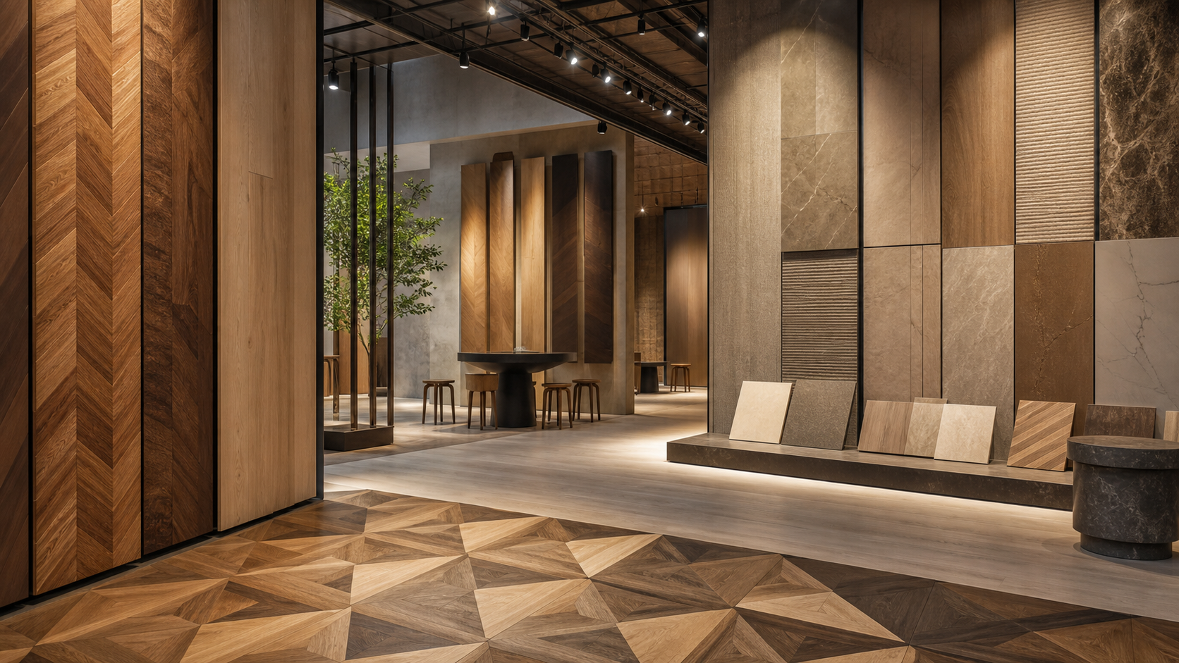 Grid Floors consultation and showroom discussion