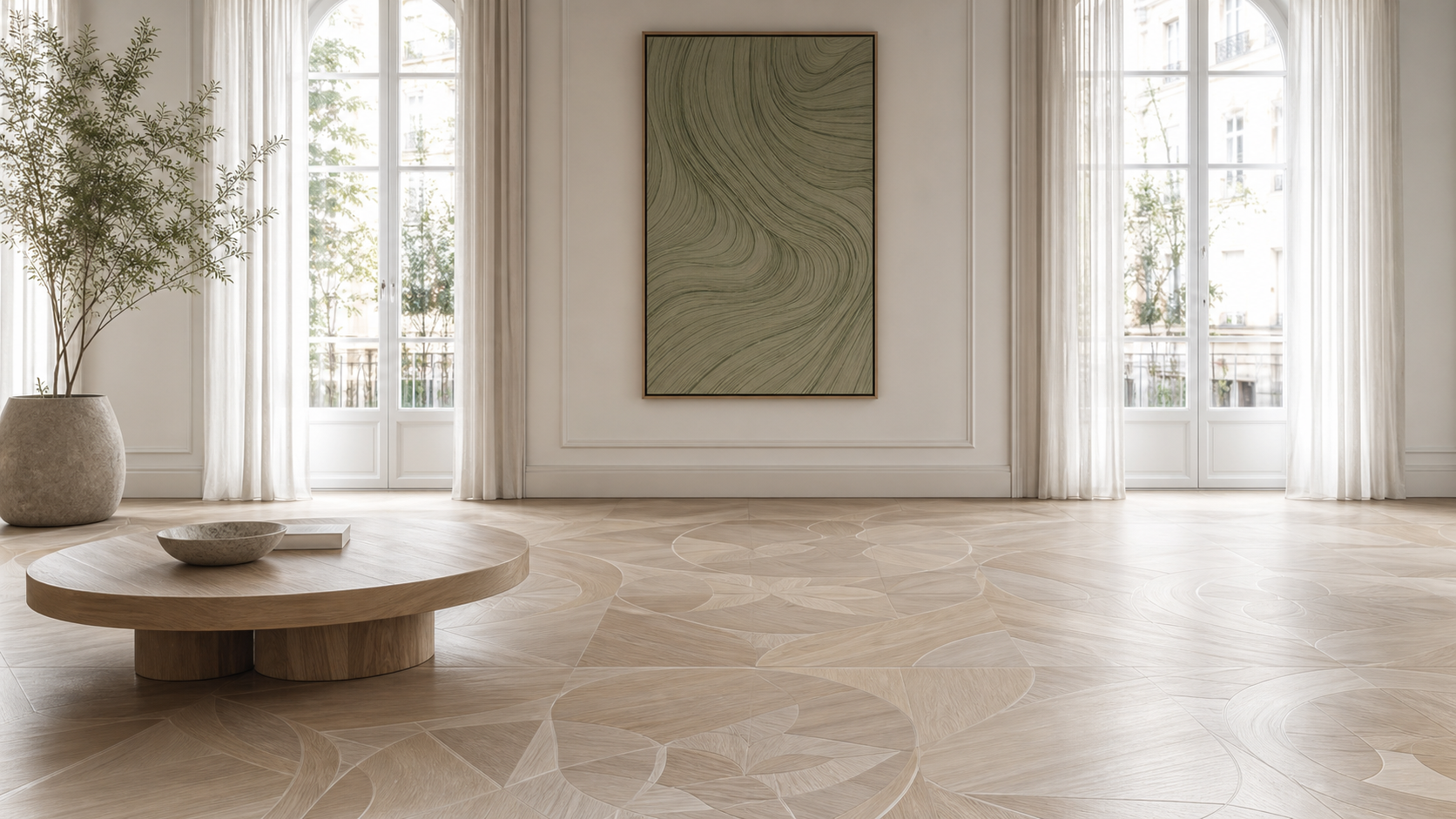 Design Panels geometric flooring